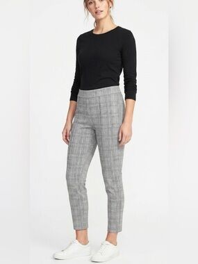 Old Navy Stevie Plaid Pants Women’s Large